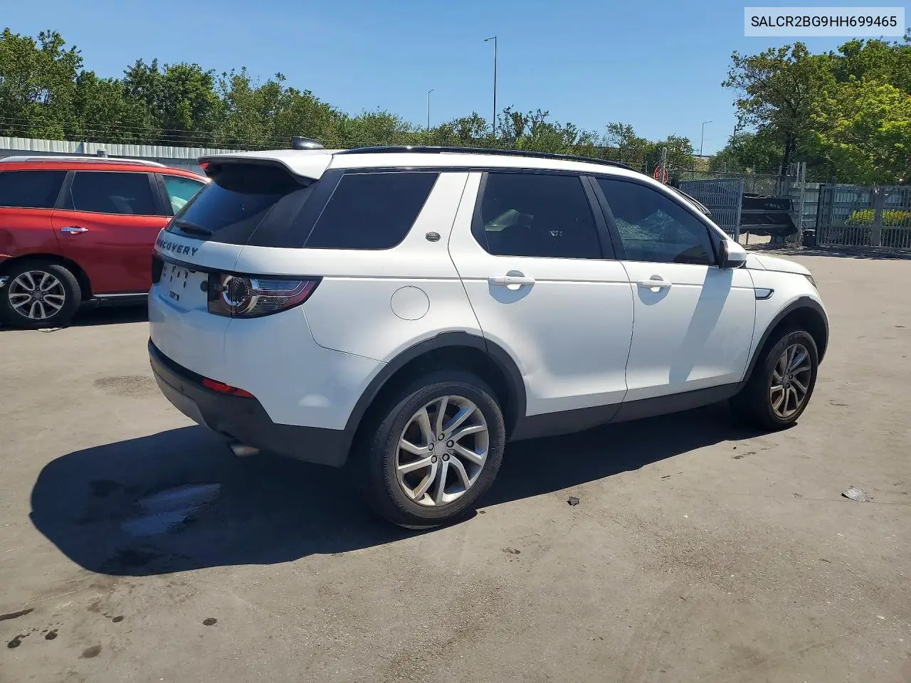 2017 Land Rover Discovery Sport Hse VIN: SALCR2BG9HH699465 Lot: 52806946