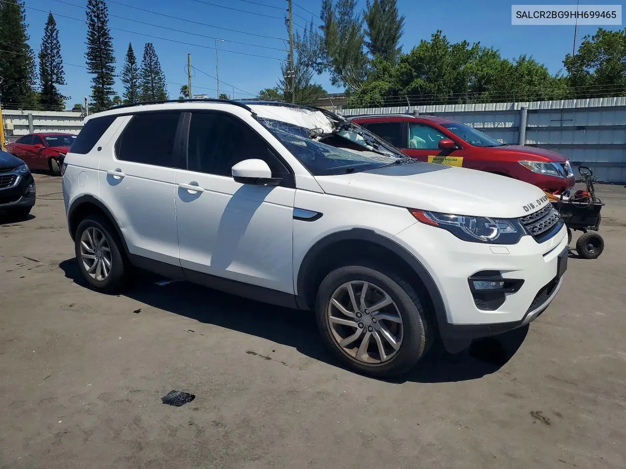 2017 Land Rover Discovery Sport Hse VIN: SALCR2BG9HH699465 Lot: 52806946