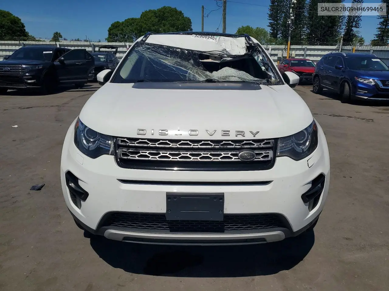 2017 Land Rover Discovery Sport Hse VIN: SALCR2BG9HH699465 Lot: 52806946