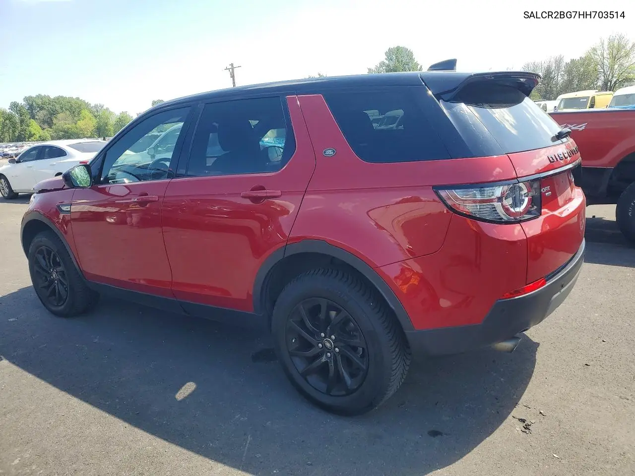 2017 Land Rover Discovery Sport Hse VIN: SALCR2BG7HH703514 Lot: 53040806