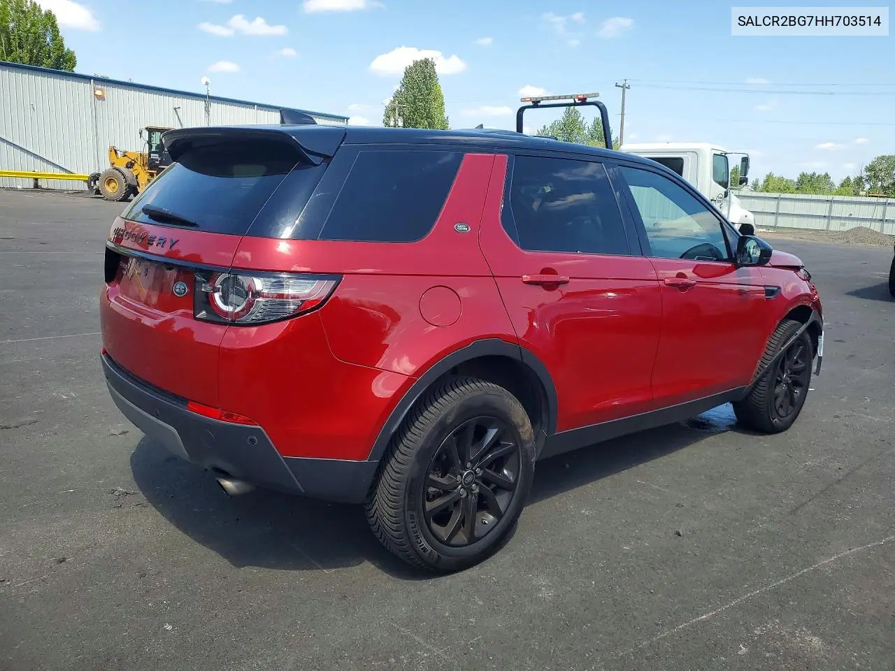 2017 Land Rover Discovery Sport Hse VIN: SALCR2BG7HH703514 Lot: 53040806