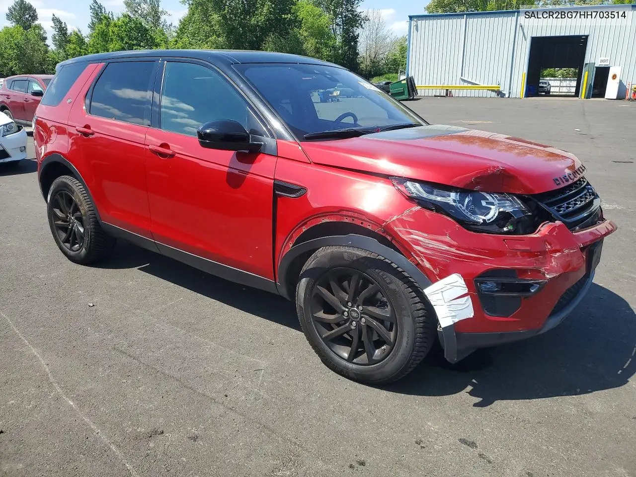 2017 Land Rover Discovery Sport Hse VIN: SALCR2BG7HH703514 Lot: 53040806