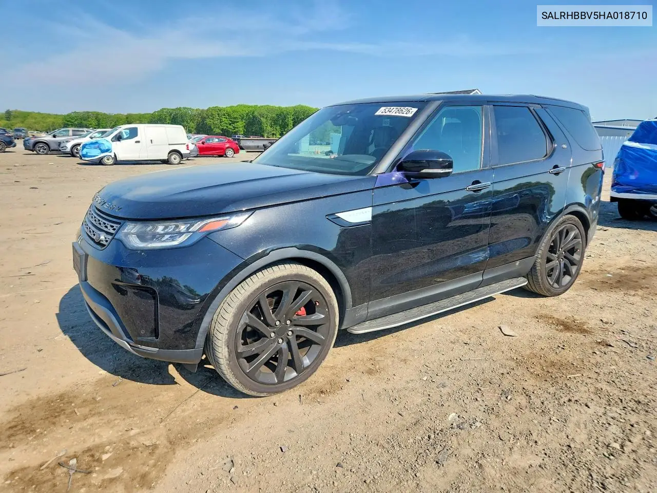 2017 Land Rover Discovery Hse Luxury VIN: SALRHBBV5HA018710 Lot: 53478626