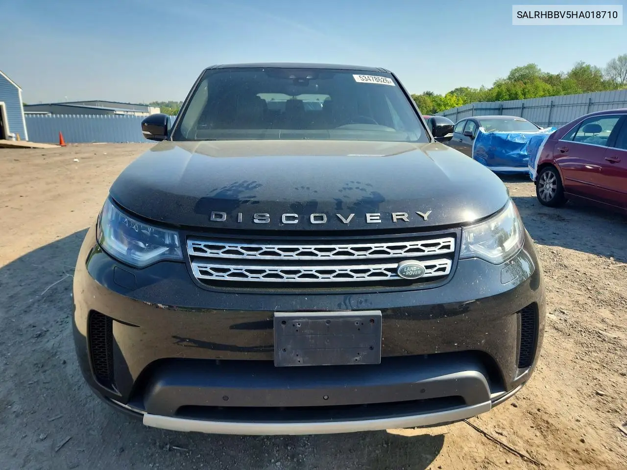 2017 Land Rover Discovery Hse Luxury VIN: SALRHBBV5HA018710 Lot: 53478626
