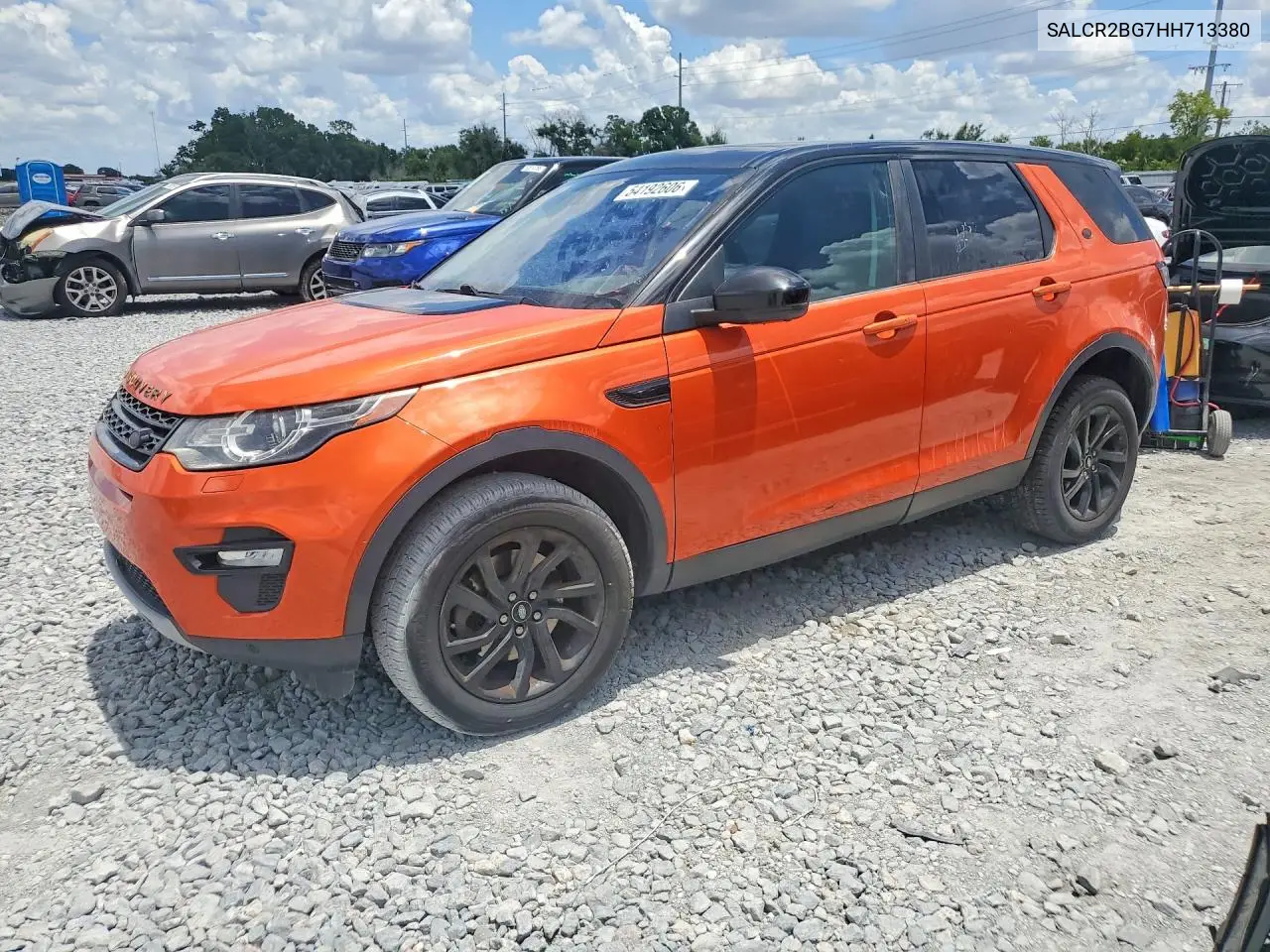 2017 Land Rover Discovery Sport Hse VIN: SALCR2BG7HH713380 Lot: 54192606