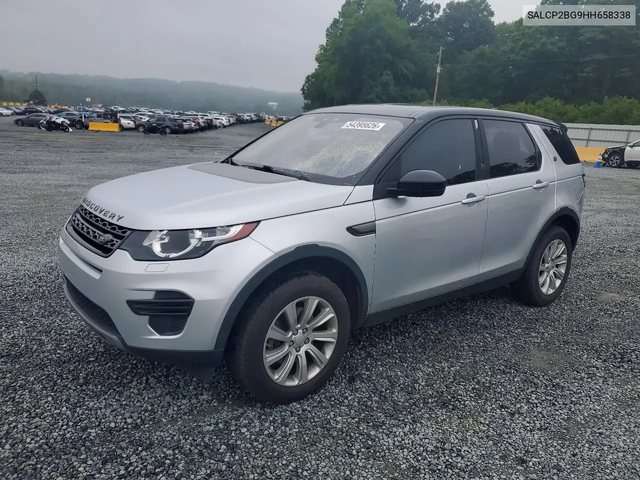 2017 Land Rover Discovery Sport Se VIN: SALCP2BG9HH658338 Lot: 54395626