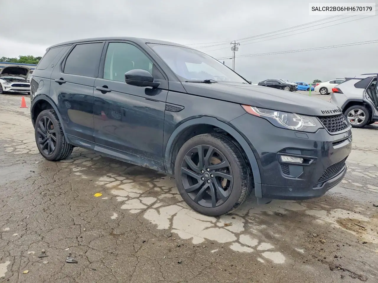 2017 Land Rover Discovery Sport Hse VIN: SALCR2BG6HH670179 Lot: 54863936