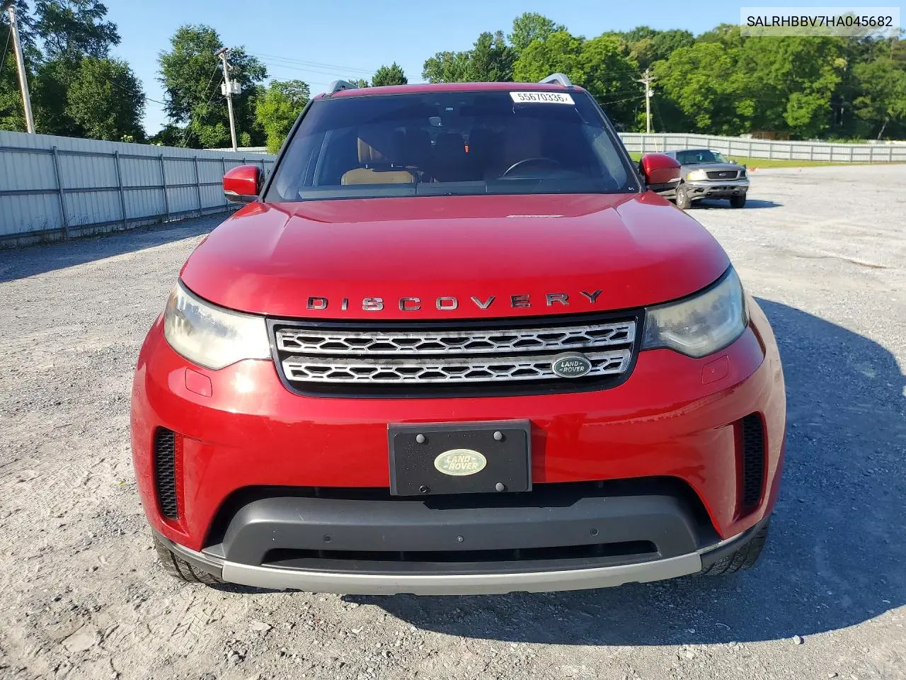 2017 Land Rover Discovery Hse Luxury VIN: SALRHBBV7HA045682 Lot: 55670336