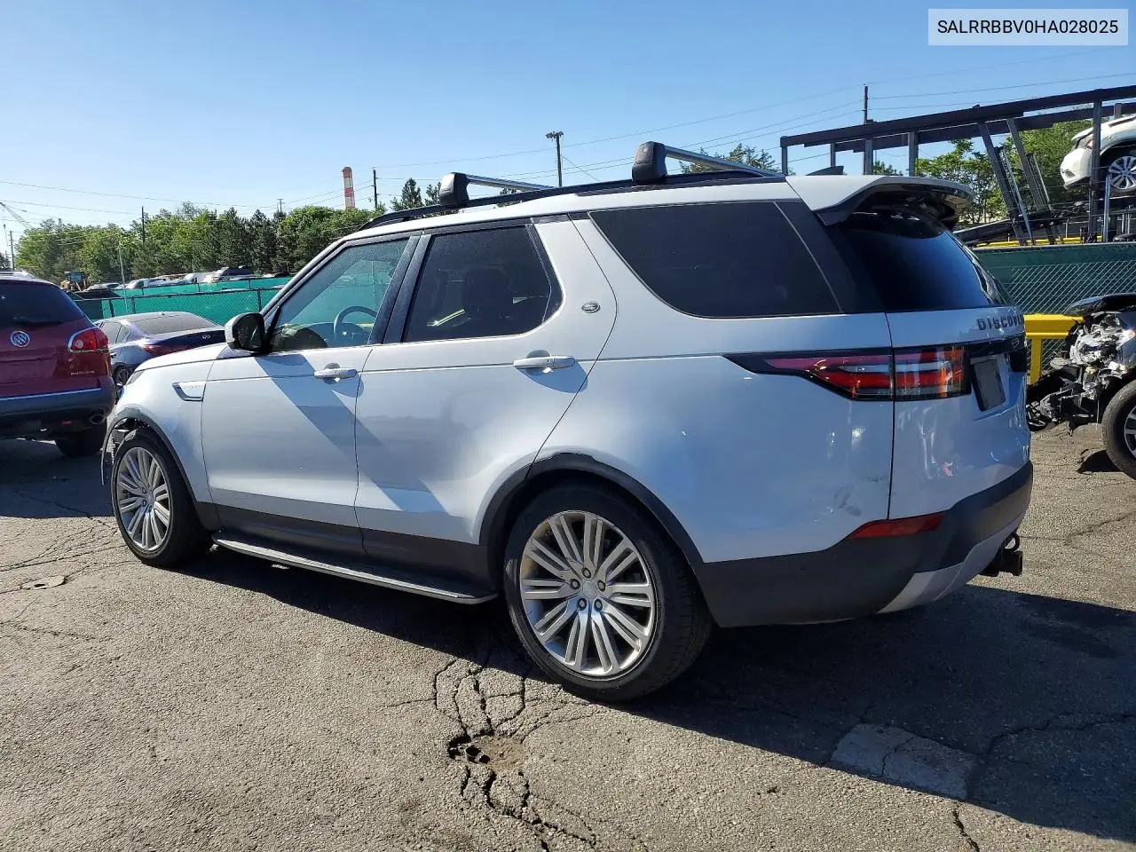 2017 Land Rover Discovery Hse VIN: SALRRBBV0HA028025 Lot: 56582816
