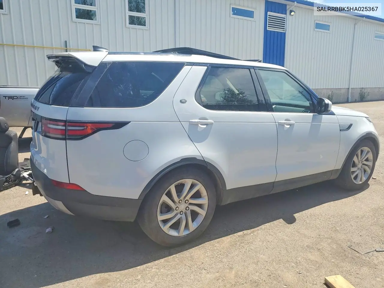 2017 Land Rover Discovery Hse VIN: SALRRBBK5HA025367 Lot: 56896826