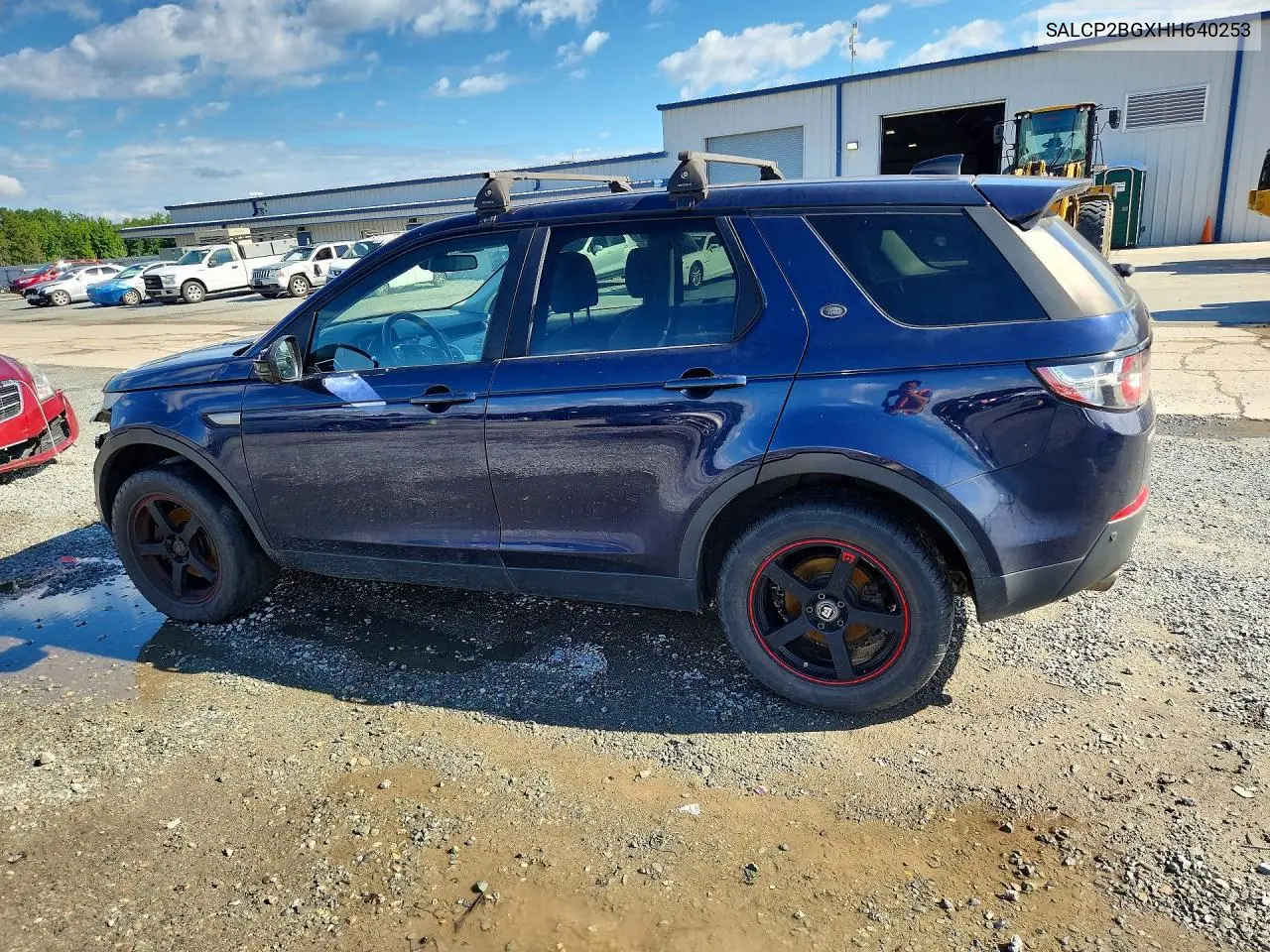 2017 Land Rover Discovery Sport Se VIN: SALCP2BGXHH640253 Lot: 57035446
