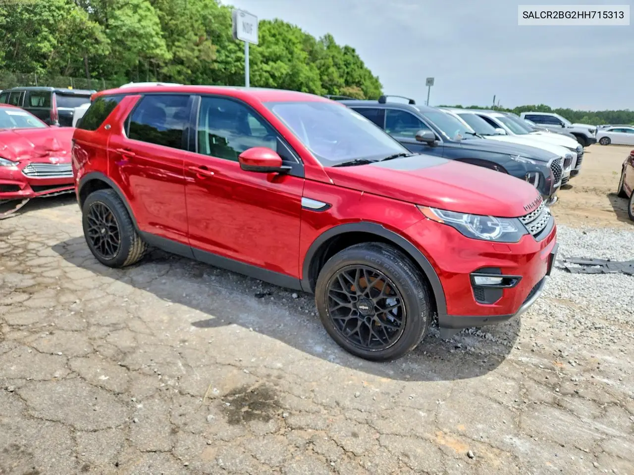 2017 Land Rover Discovery Sport Hse VIN: SALCR2BG2HH715313 Lot: 57120456