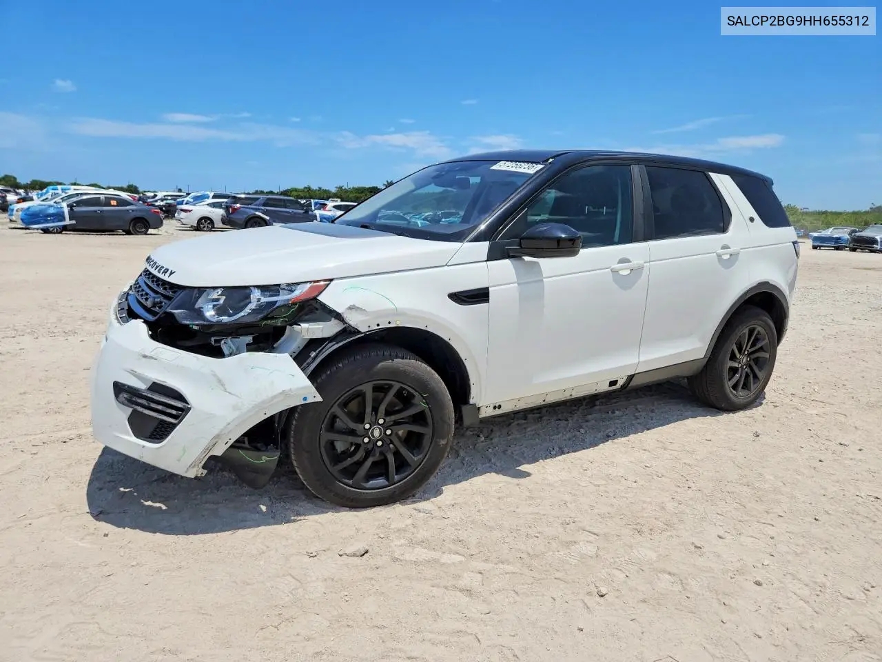 2017 Land Rover Discovery Sport Se VIN: SALCP2BG9HH655312 Lot: 57256236