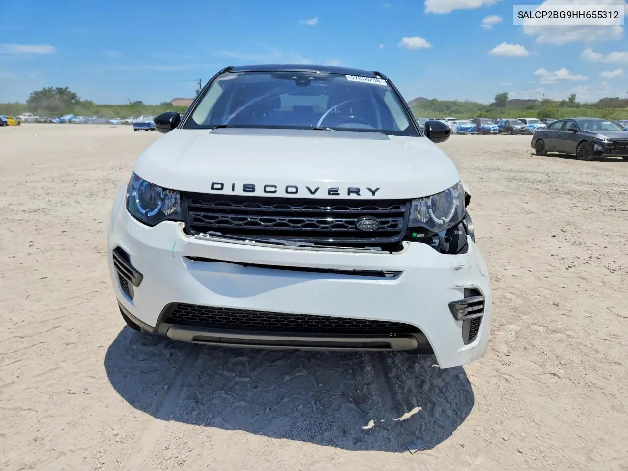 2017 Land Rover Discovery Sport Se VIN: SALCP2BG9HH655312 Lot: 57256236