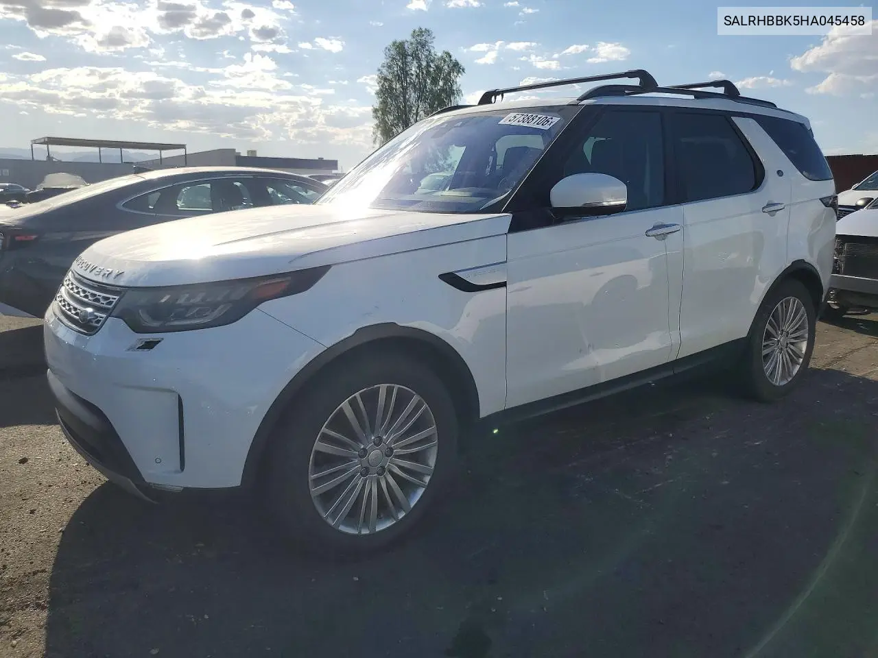 2017 Land Rover Discovery Hse Luxury Tdsl VIN: SALRHBBK5HA045458 Lot: 57388106