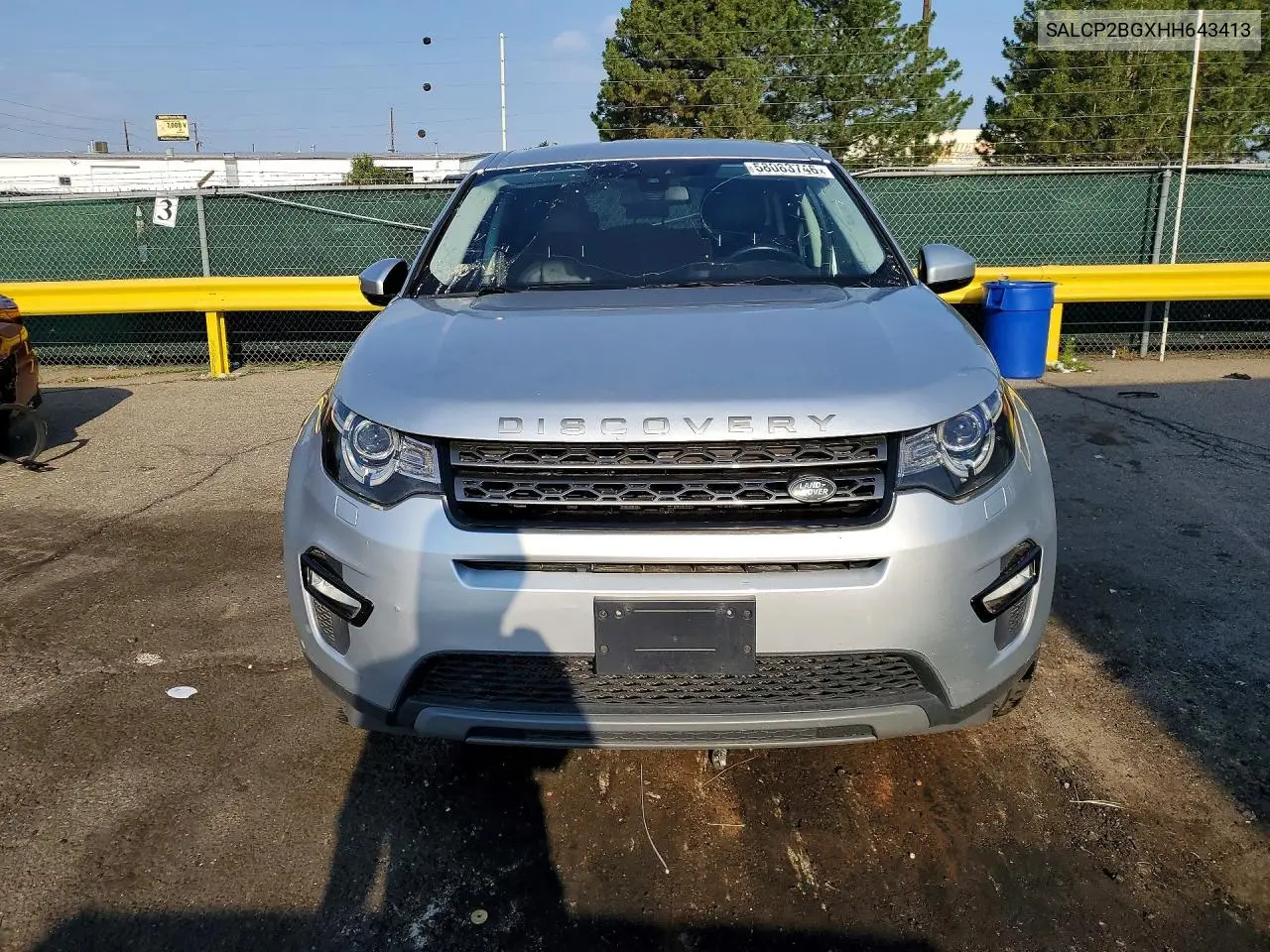 2017 Land Rover Discovery Sport Se VIN: SALCP2BGXHH643413 Lot: 58083746