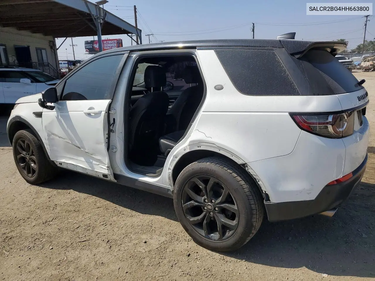 2017 Land Rover Discovery Sport Hse VIN: SALCR2BG4HH663800 Lot: 58628316