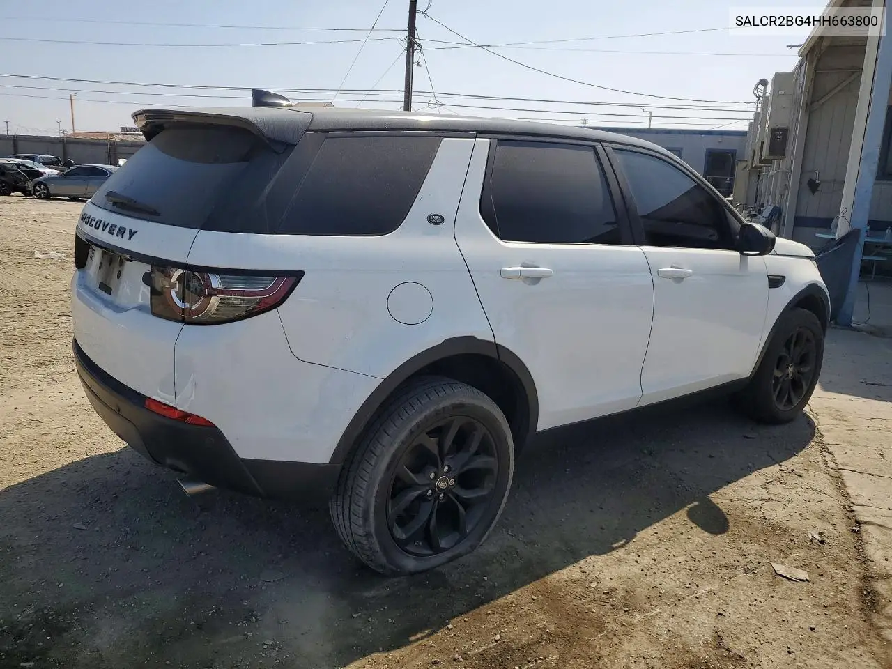 2017 Land Rover Discovery Sport Hse VIN: SALCR2BG4HH663800 Lot: 58628316