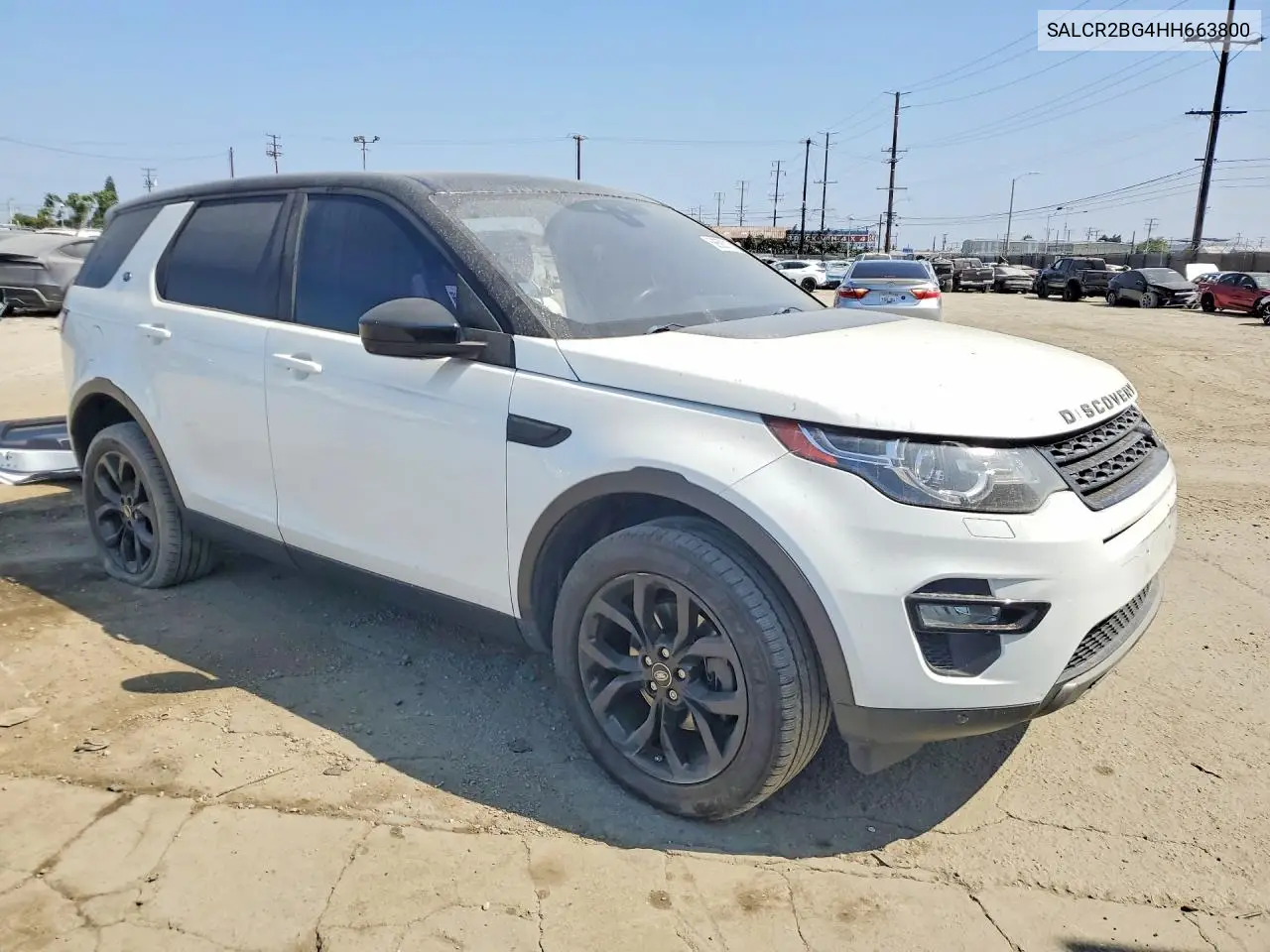 2017 Land Rover Discovery Sport Hse VIN: SALCR2BG4HH663800 Lot: 58628316