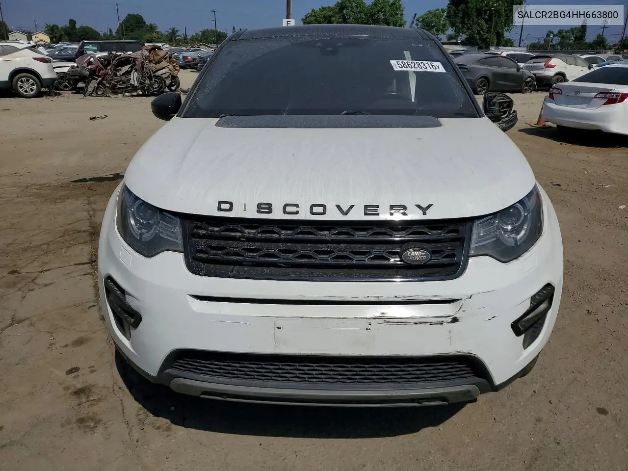 2017 Land Rover Discovery Sport Hse VIN: SALCR2BG4HH663800 Lot: 58628316