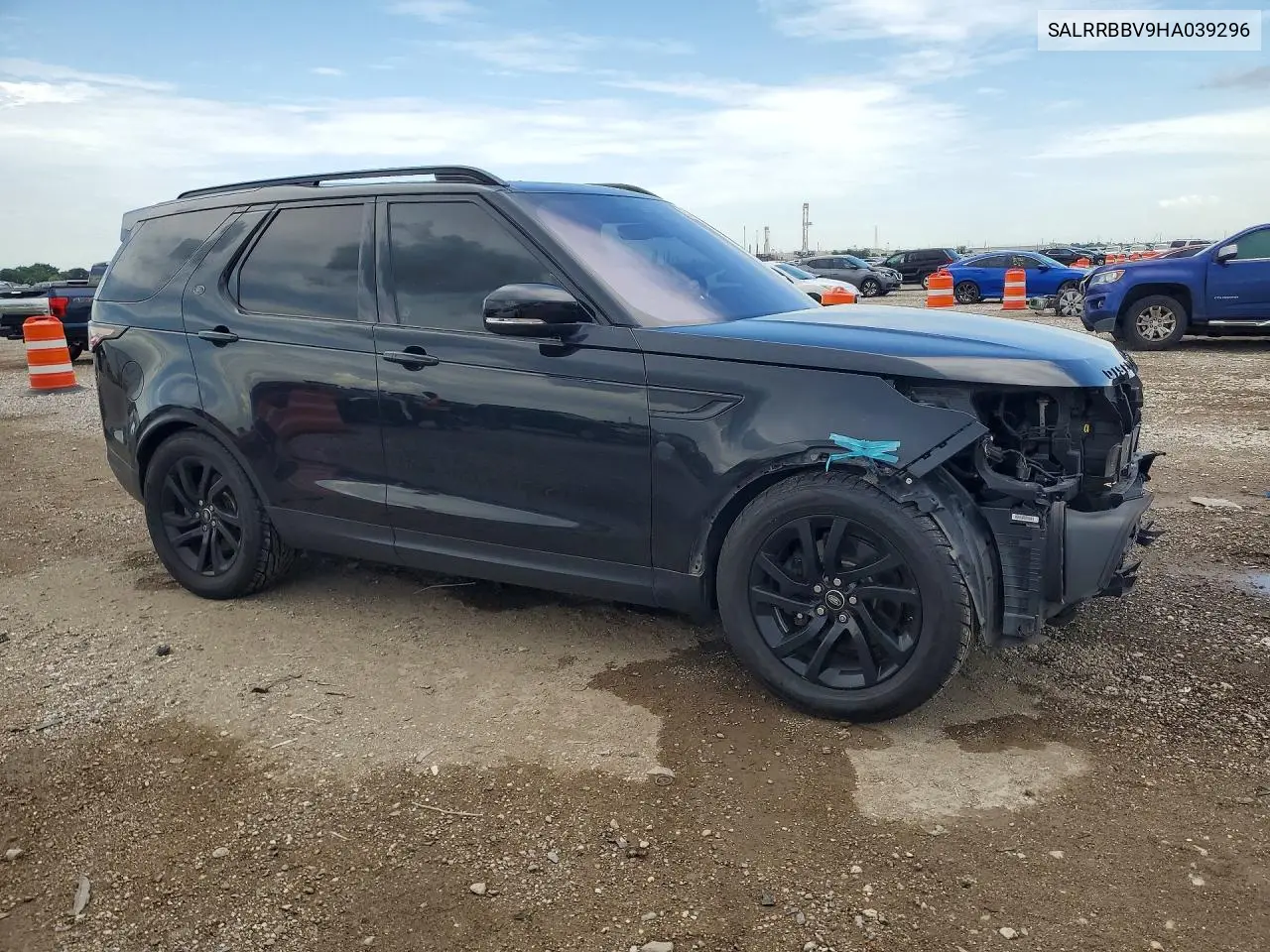 2017 Land Rover Discovery Hse VIN: SALRRBBV9HA039296 Lot: 58709226