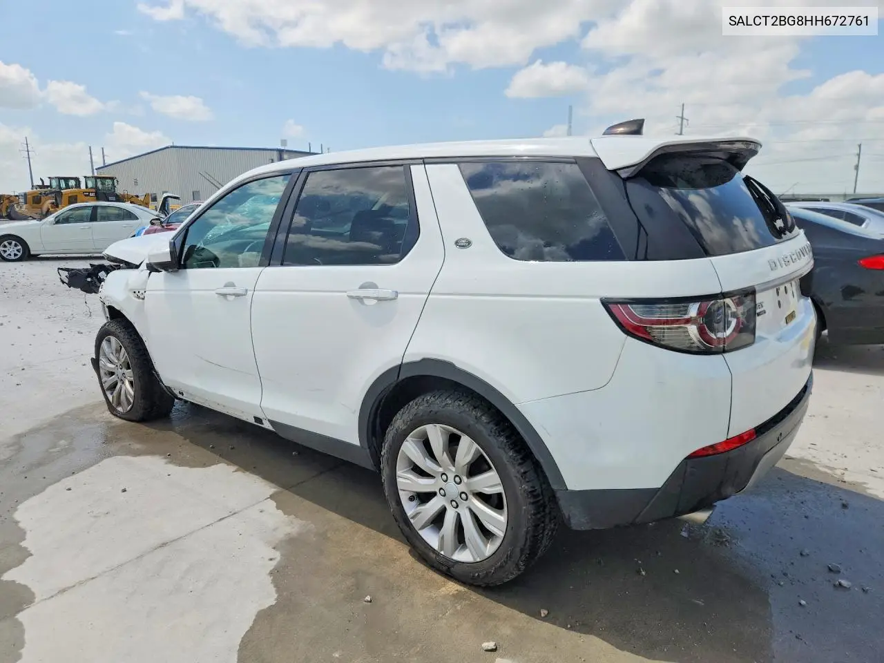 2017 Land Rover Discovery Sport Hse Luxury VIN: SALCT2BG8HH672761 Lot: 58755046