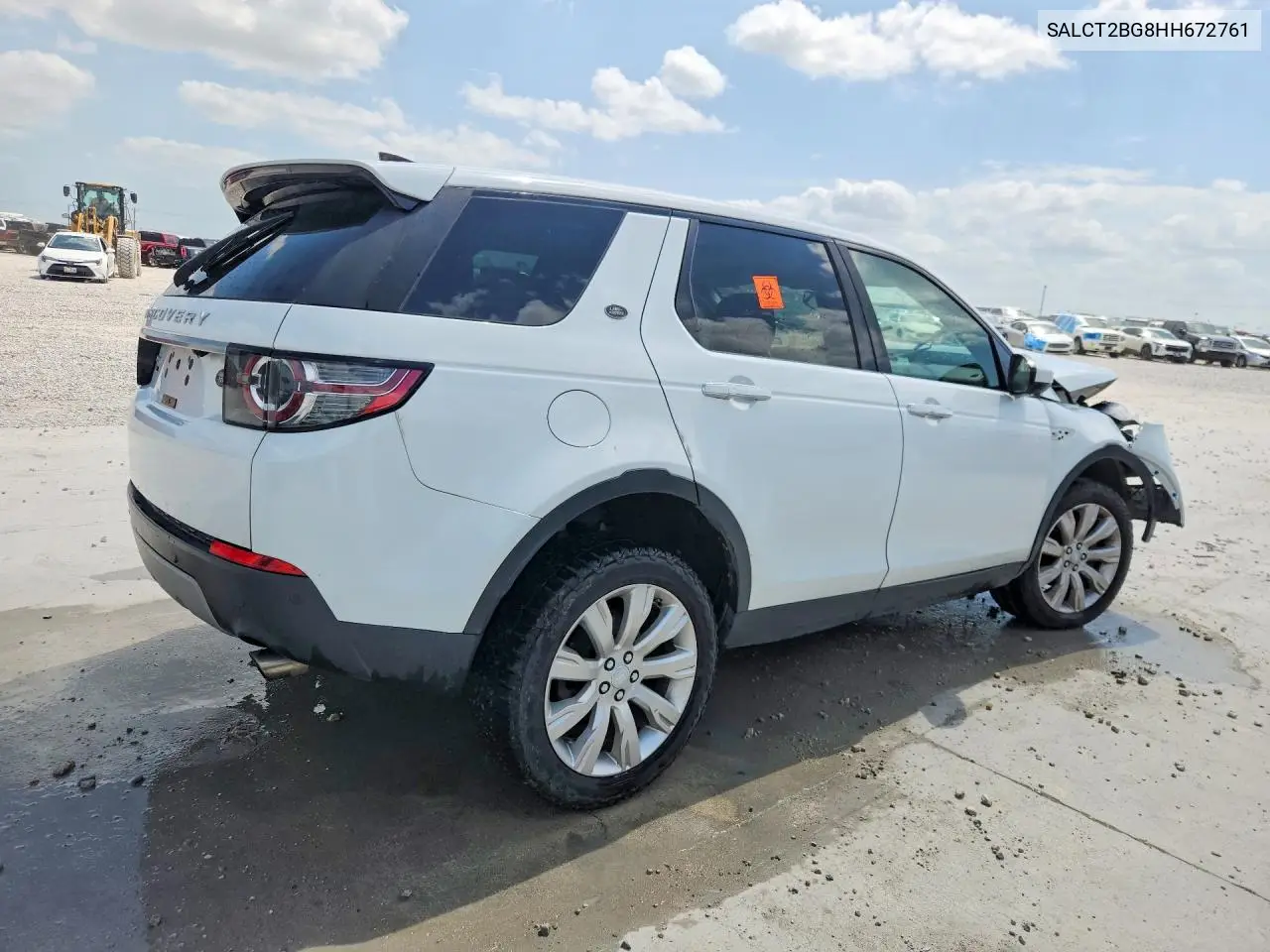 2017 Land Rover Discovery Sport Hse Luxury VIN: SALCT2BG8HH672761 Lot: 58755046