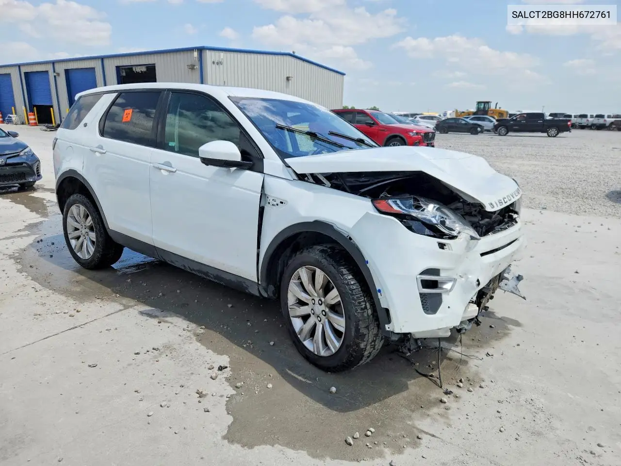 2017 Land Rover Discovery Sport Hse Luxury VIN: SALCT2BG8HH672761 Lot: 58755046