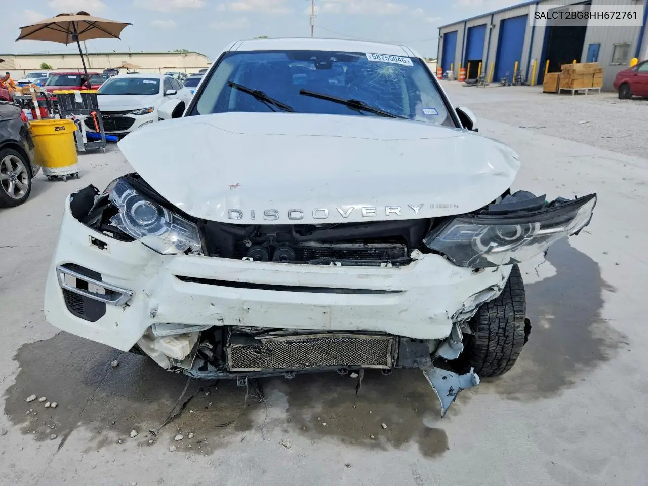 2017 Land Rover Discovery Sport Hse Luxury VIN: SALCT2BG8HH672761 Lot: 58755046