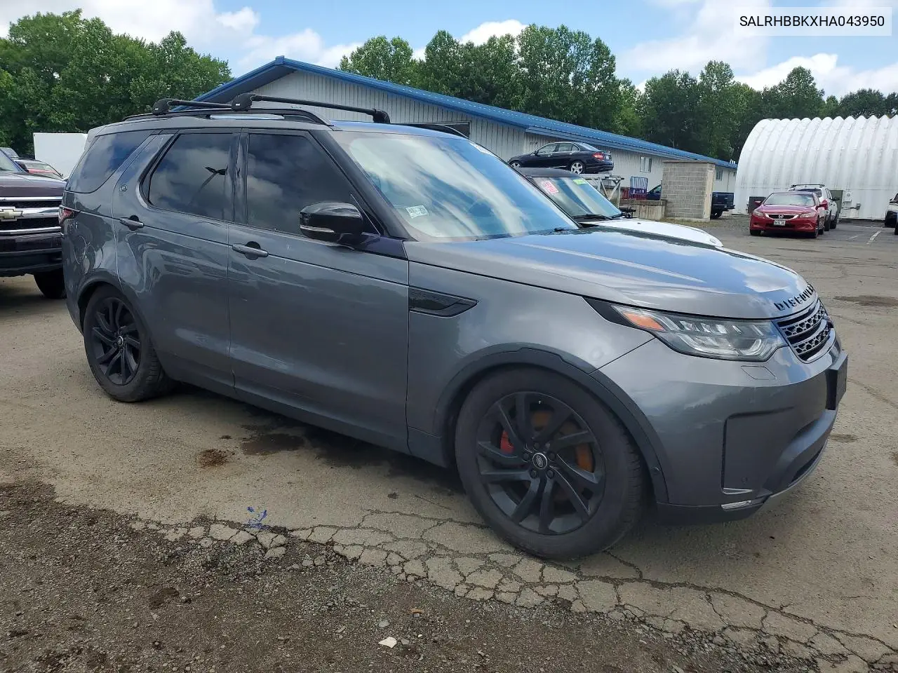 2017 Land Rover Discovery Hse Luxury VIN: SALRHBBKXHA043950 Lot: 58997876