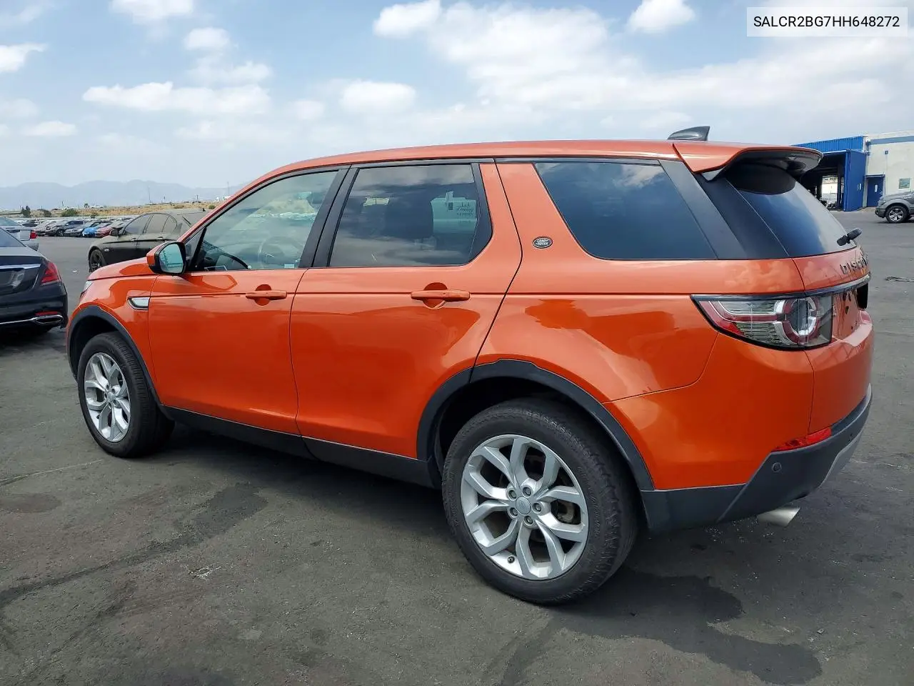 2017 Land Rover Discovery Sport Hse VIN: SALCR2BG7HH648272 Lot: 59357106