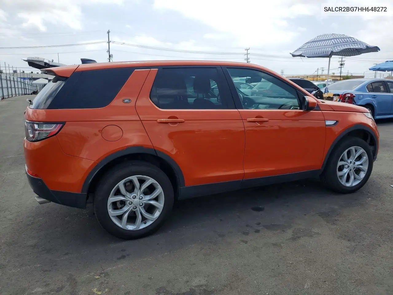 2017 Land Rover Discovery Sport Hse VIN: SALCR2BG7HH648272 Lot: 59357106