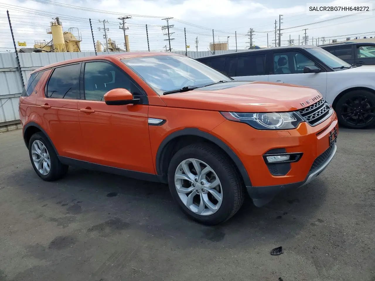 2017 Land Rover Discovery Sport Hse VIN: SALCR2BG7HH648272 Lot: 59357106