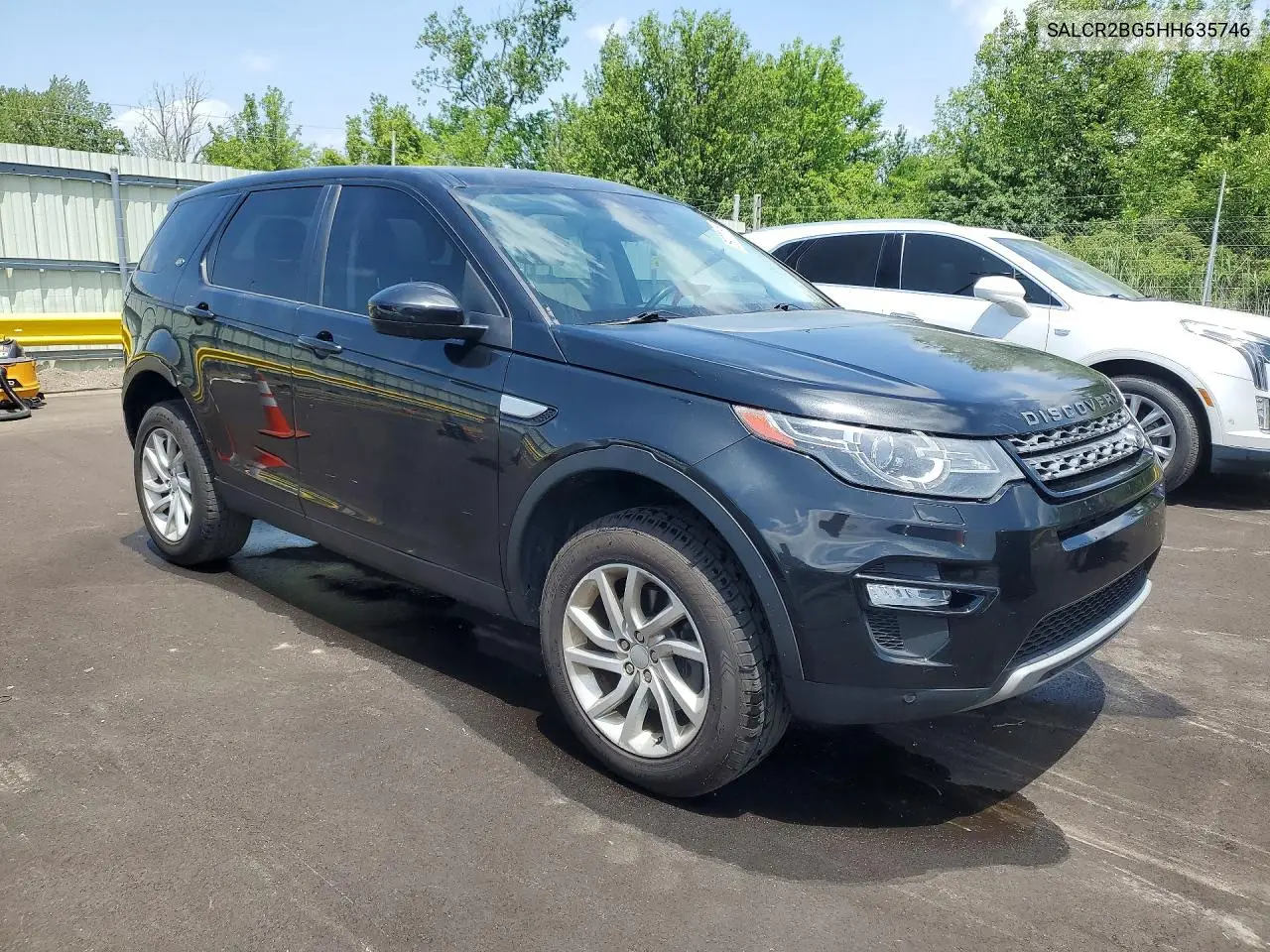 2017 Land Rover Discovery Sport Hse VIN: SALCR2BG5HH635746 Lot: 59370196