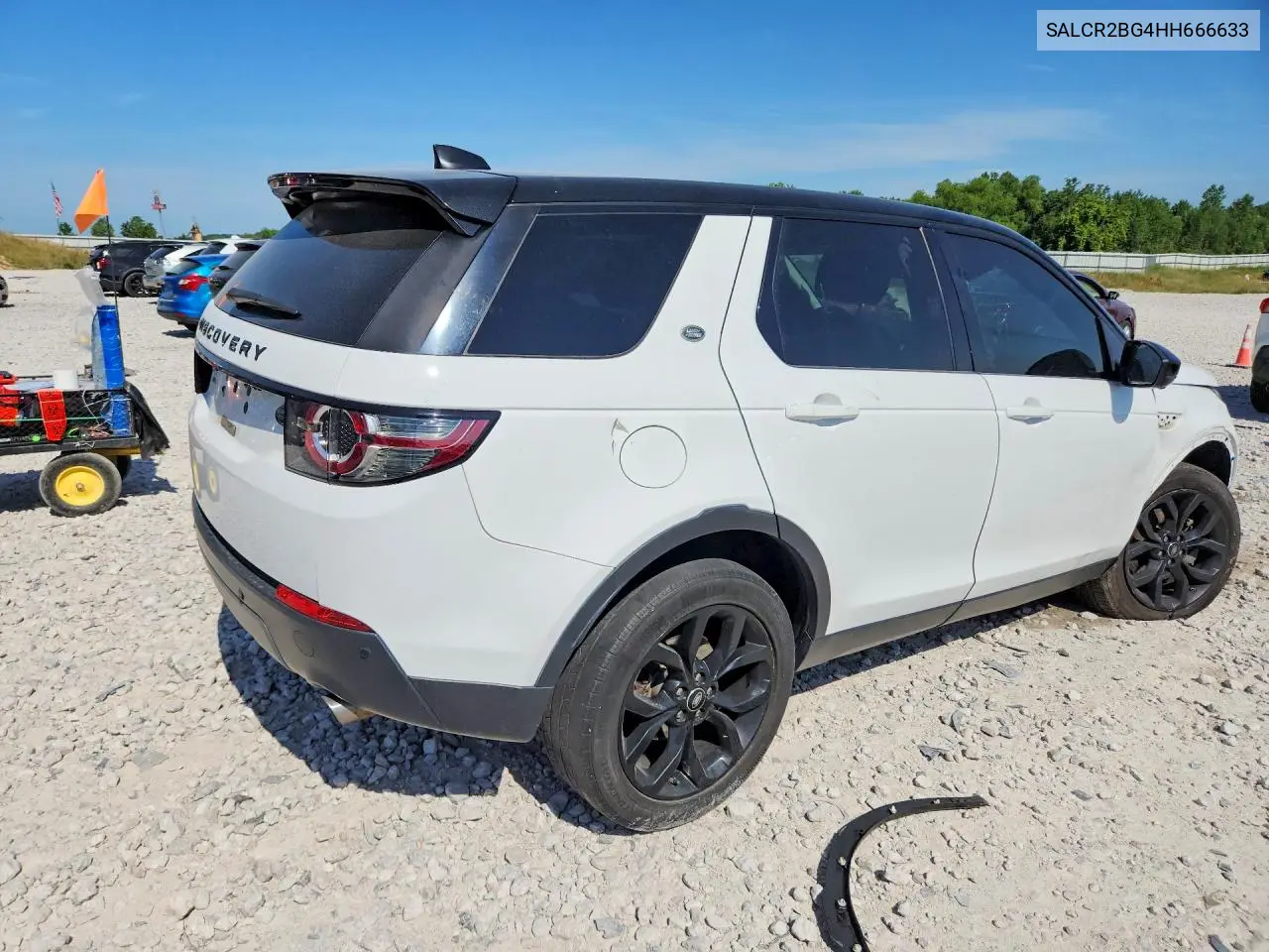 2017 Land Rover Discovery Sport Hse VIN: SALCR2BG4HH666633 Lot: 59598156
