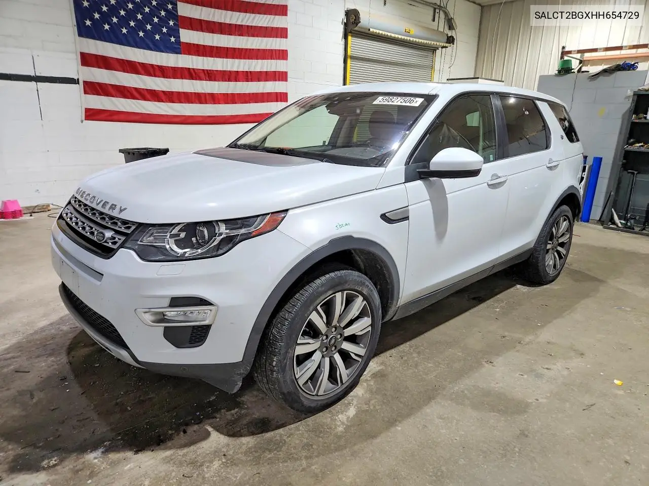 2017 Land Rover Discovery Sport Hse Luxury VIN: SALCT2BGXHH654729 Lot: 59827506