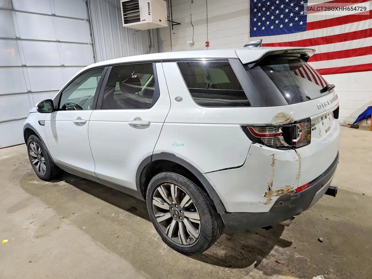 2017 Land Rover Discovery Sport Hse Luxury VIN: SALCT2BGXHH654729 Lot: 59827506