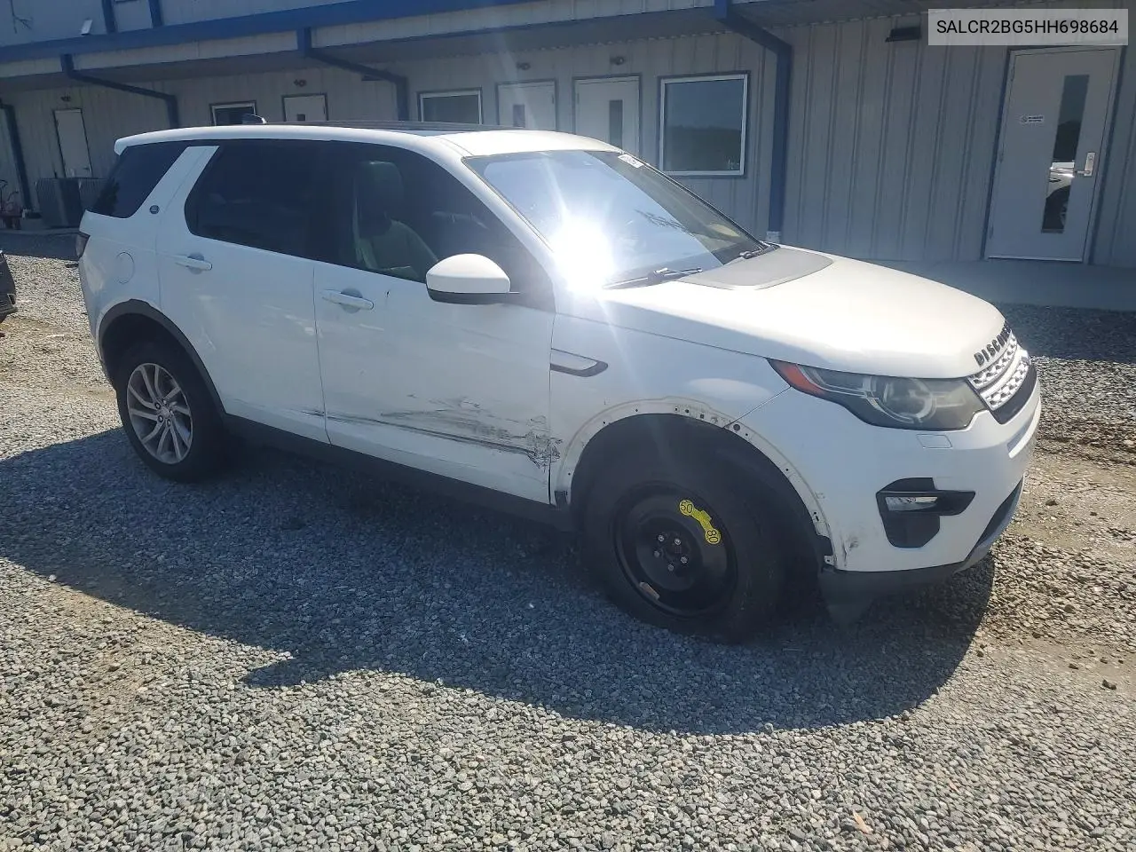 2017 Land Rover Discovery Sport Hse VIN: SALCR2BG5HH698684 Lot: 60384416