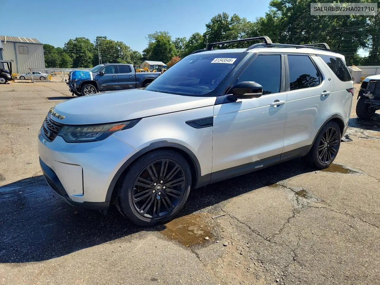 2017 Land Rover Discovery Hse VIN: SALRRBBV2HA021710 Lot: 61343546