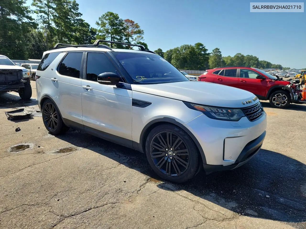 2017 Land Rover Discovery Hse VIN: SALRRBBV2HA021710 Lot: 61343546