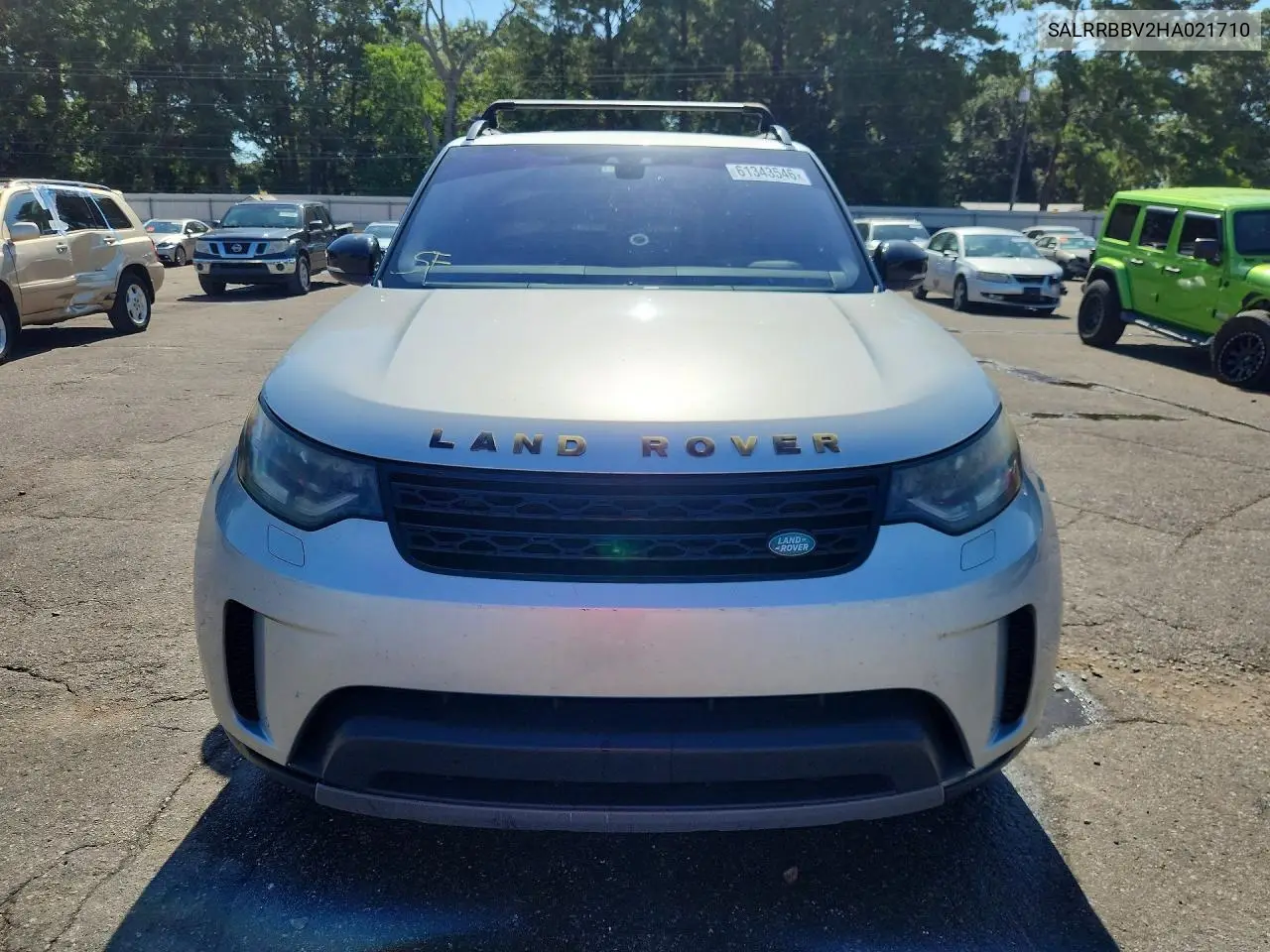 2017 Land Rover Discovery Hse VIN: SALRRBBV2HA021710 Lot: 61343546