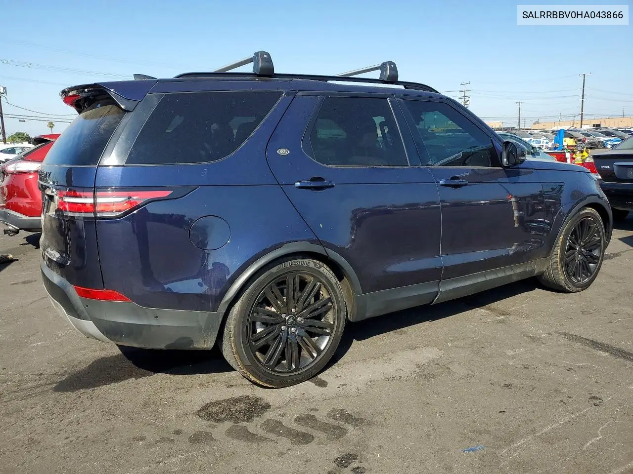 2017 Land Rover Discovery Hse VIN: SALRRBBV0HA043866 Lot: 61717296
