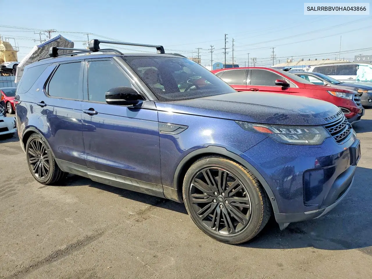 2017 Land Rover Discovery Hse VIN: SALRRBBV0HA043866 Lot: 61717296