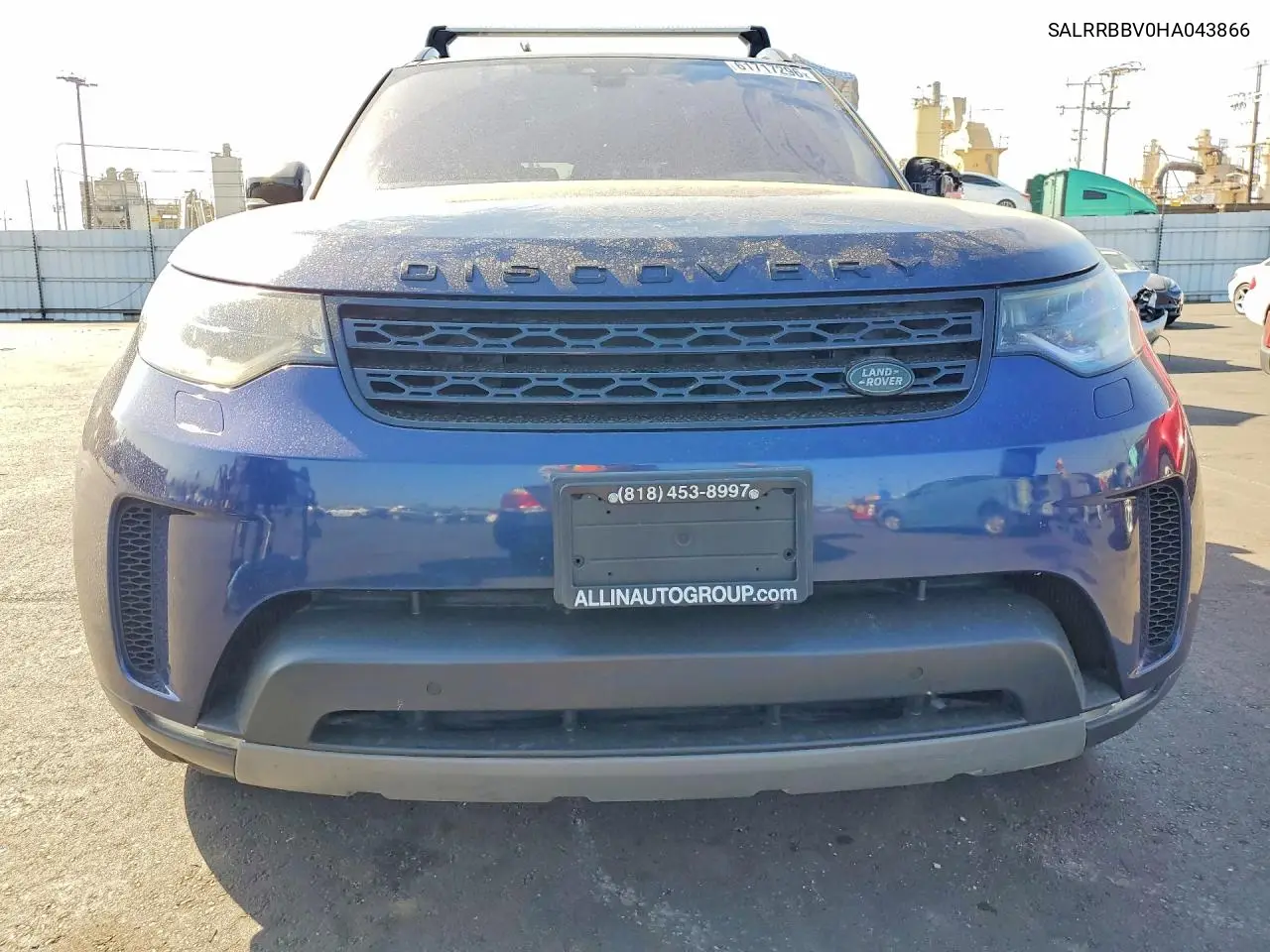 2017 Land Rover Discovery Hse VIN: SALRRBBV0HA043866 Lot: 61717296