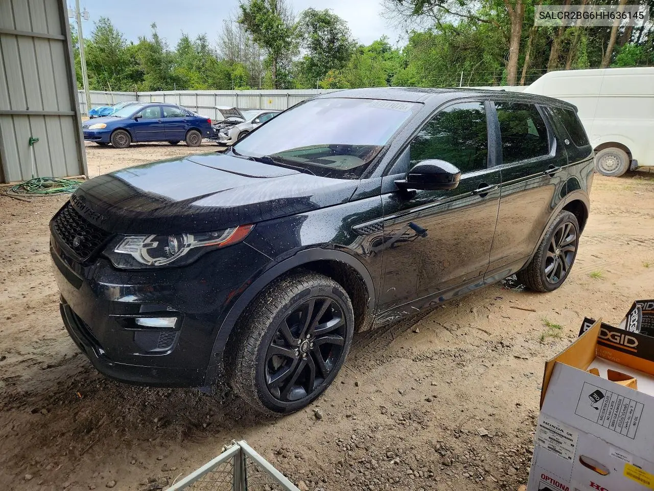 2017 Land Rover Discovery Sport Hse VIN: SALCR2BG6HH636145 Lot: 61811076