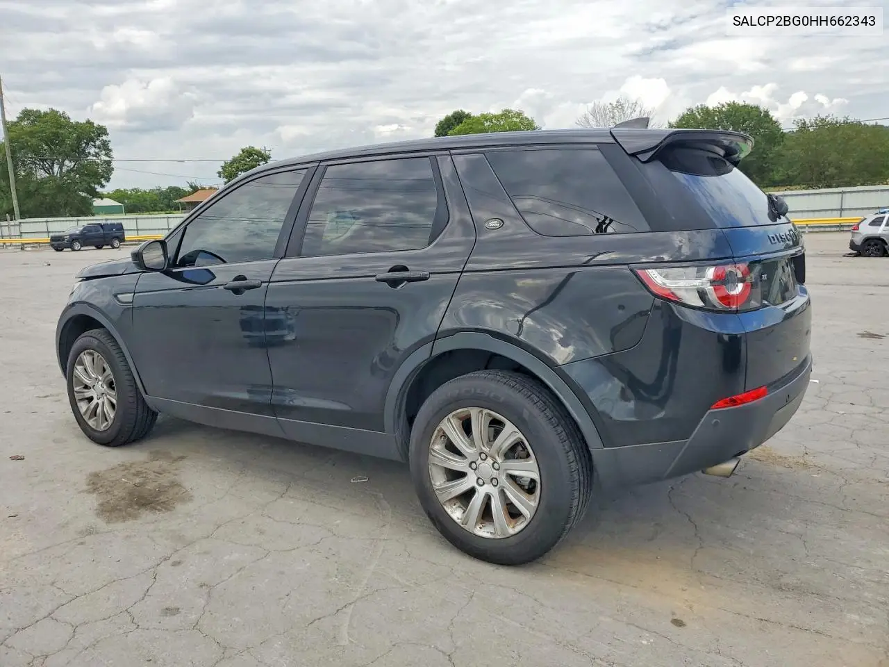 2017 Land Rover Discovery Sport Se VIN: SALCP2BG0HH662343 Lot: 77249855