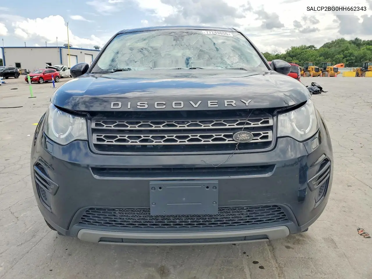 2017 Land Rover Discovery Sport Se VIN: SALCP2BG0HH662343 Lot: 77249855