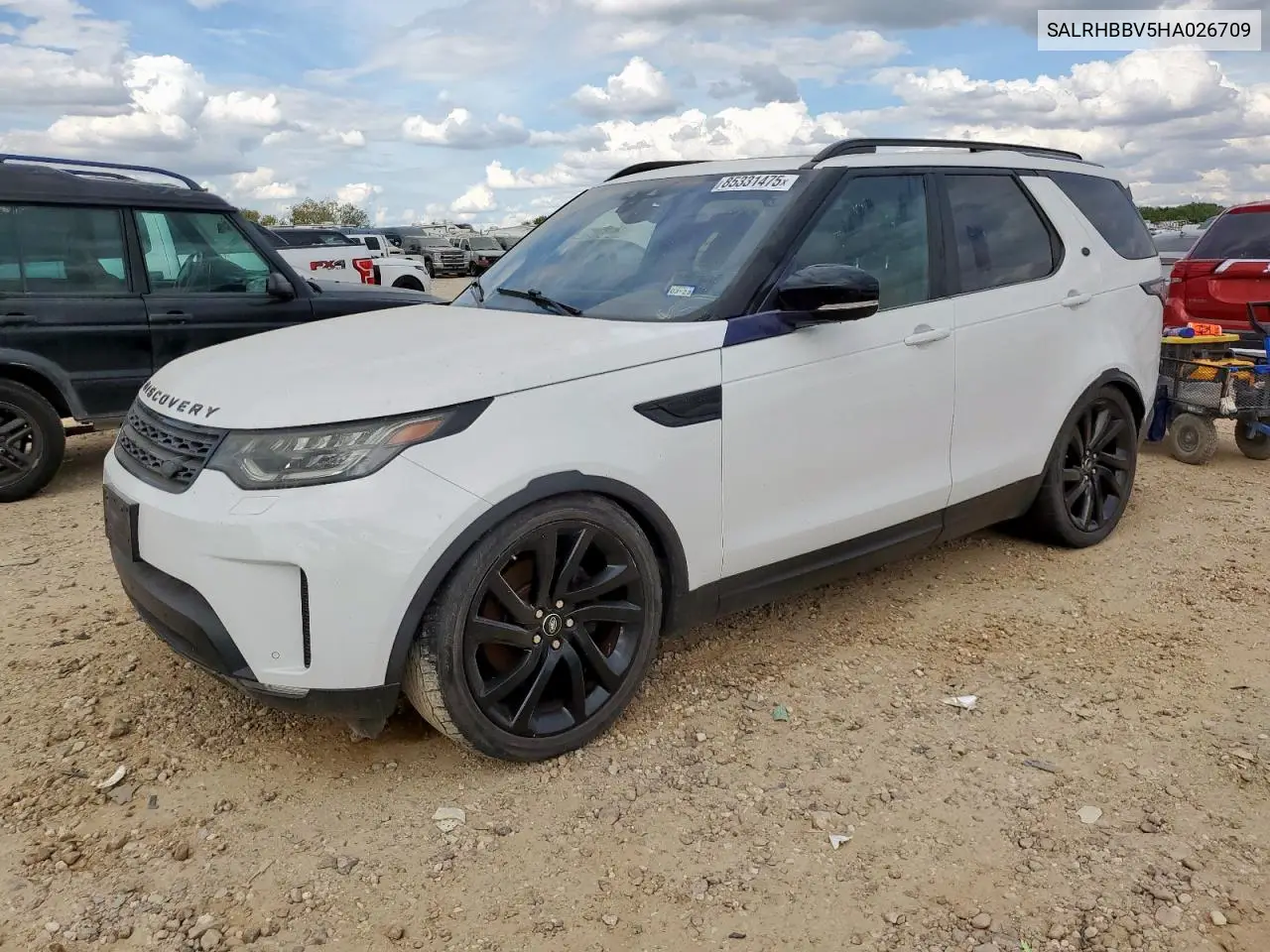 SALRHBBV5HA026709 2017 Land Rover Discovery Hse Luxury