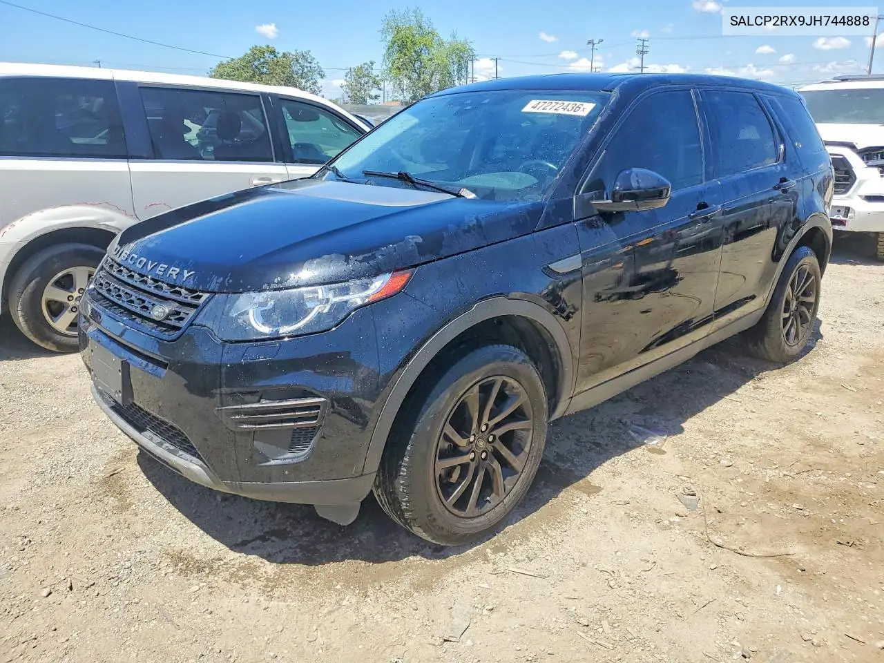 2018 Land Rover Discovery Sport Se VIN: SALCP2RX9JH744888 Lot: 47272436