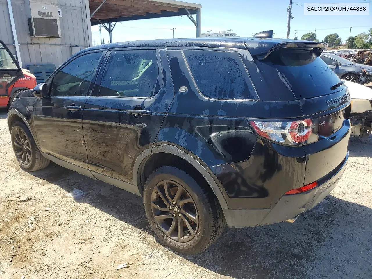 2018 Land Rover Discovery Sport Se VIN: SALCP2RX9JH744888 Lot: 47272436
